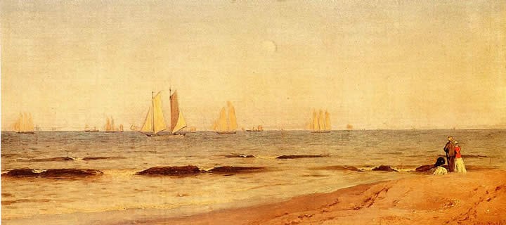 Alfred Thompson Bricher Sandy Hook